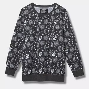 Torrid SUBLIME Sweatshirt Size 5 With Skulls
